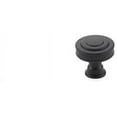 thumbnail image 1 of Emtek 86463 Transitional Heritage 1-1/4" Mushroom Cabinet Knob - Black, 1 of 1