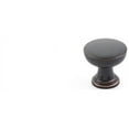 thumbnail image 1 of Emtek 86467 Transitional Heritage 1-1/4" Mushroom Cabinet Knob - Bronze, 1 of 1