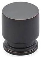 Emtek 86470US10B Prosser 1-1/4" Cylindrical Cabinet Knob From The Transitional Heritage
