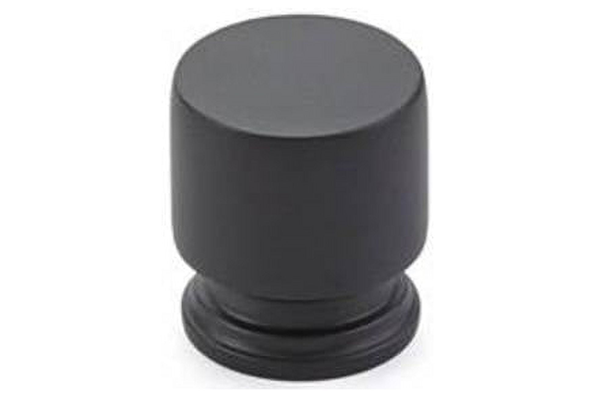 Emtek 86470US19 1.12 in. Prosser Cabinet Knob, Flat Black