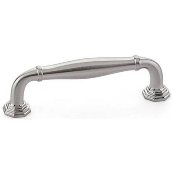Emtek 86471 Blythe 3-1/2" Center To Center Handle Cabinet Pull - Nickel