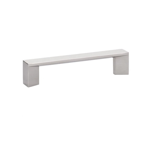 Emtek 86482US14 5 in. Center to Center Trinity Cabinet Pull, Bright Nickel