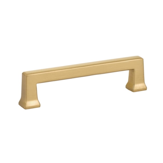 Emtek 86485US4 10 in. Center to Center Alexander Cabinet Pull, Satin Brass