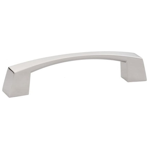 Emtek 86487 Sweep 10" Center To Center Handle Cabinet Pull - Nickel