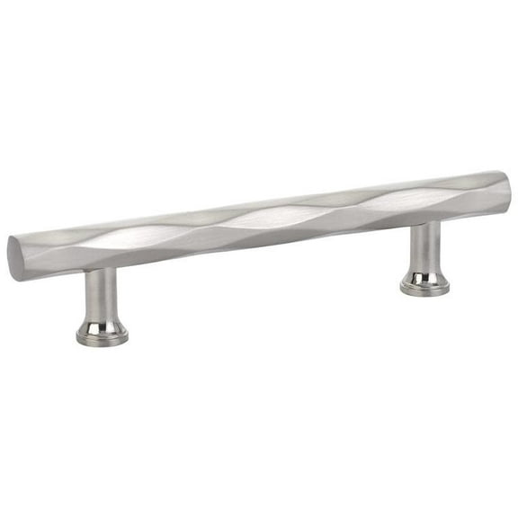 Emtek 86490 Tribeca 10" Center To Center Bar Cabinet Pull From The Art Deco Collection -
