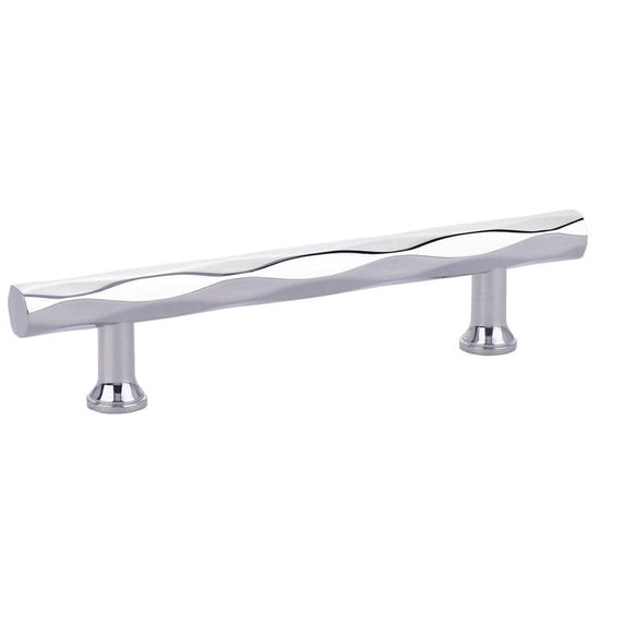 Emtek 86491US26 Tribeca 12" Center To Center Bar Cabinet Pull From The Art Deco Collection