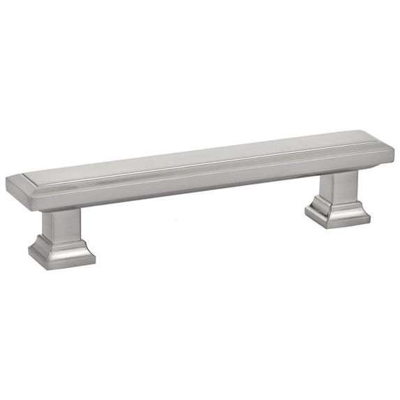 Emtek 86492US15 Geometric Rectangular 5" Center To Center Bar Cabinet Pull From The