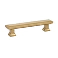 thumbnail image 1 of Emtek 86492US4 5 in. Center to Center Geometric Rectangular Cabinet Pull, Satin Brass, 1 of 1