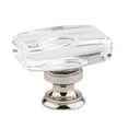 thumbnail image 1 of Emtek 86566 Us15 Windsor 1.625 in Crystal Cabinet Knob in Satin Nickel, 1 of 1