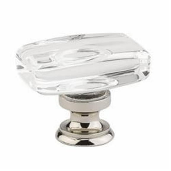 Emtek 86566 Us26 Windsor 1.625 in Crystal Cabinet Knob in Chrome