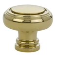 thumbnail image 1 of Emtek 86610 Norwich 1-1/4" Mushroom Cabinet Knob From The Traditional Collection - Brass, 1 of 1