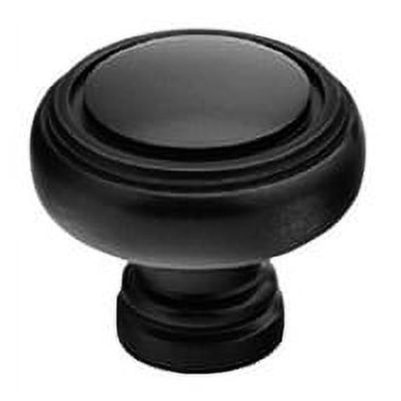 Emtek 86611 American Classic 1-5/8" Mushroom Cabinet Knob - Black