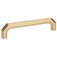 thumbnail image 1 of Emtek 86617US4 6 in. Center to Center Riviera Cabinet Pull - Satin Brass, 1 of 1