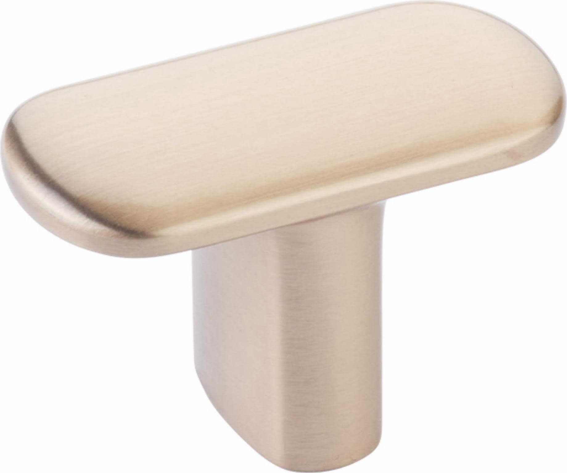 Emtek 86624US4 1.5 x 0.75 in. Habitat Cabinet T Knob - Satin Brass