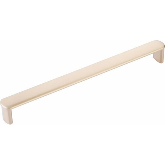 Emtek 86627US4 8 in. Center to Center Habitat Cabinet Pull - Satin Brass