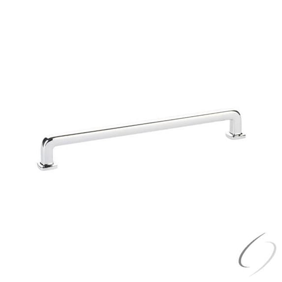 Emtek 86637US26 8 in. Center to Center Westridge Cabinet Pull - Polished Chrome