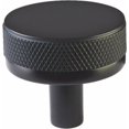 thumbnail image 1 of Emtek 86655.CCKUS19.KNKUS19 1.25 in. Conical Stem Knurled Select Cabinet Knob - Flat Black, 1 of 1
