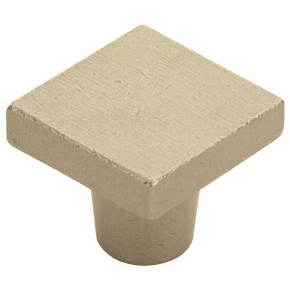 Emtek 86663 Rustic Modern 1-5/8" Square Cabinet Knob From The Sandcast Bronze Collection -
