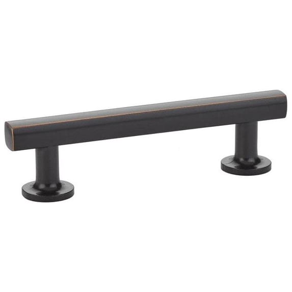 Emtek 86677US10B Freestone 10" Center To Center Bar Cabinet Pull From The Urban Modern