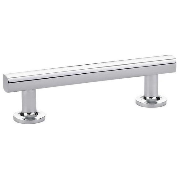 Emtek 86677US26 10 in. C-C US26 Freestone Pull, Cabinet