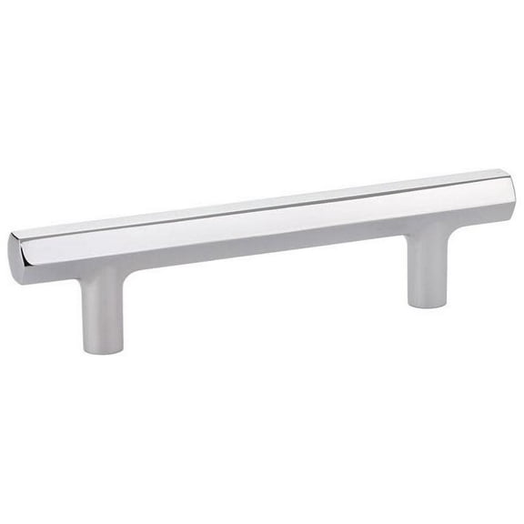 Emtek 86680US26 Mod Hex 10" Center To Center Bar Cabinet Pull From The Urban Modern