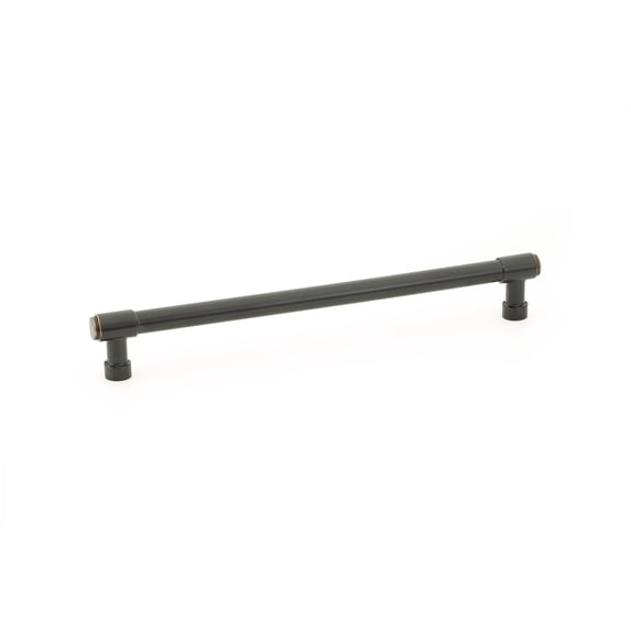 Emtek 86690US10B 8 in. Center To Center Jasper Pull