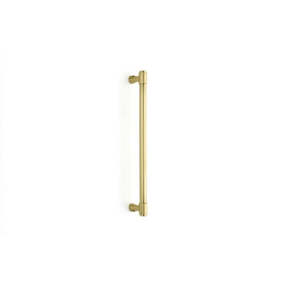 Emtek Jasper Appliance Pull, 18" Center-to-Center, Satin Brass