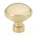 thumbnail image 1 of Emtek 86695US4 1.25 in. Brandt Cabinet Knob, Satin Brass, 1 of 3