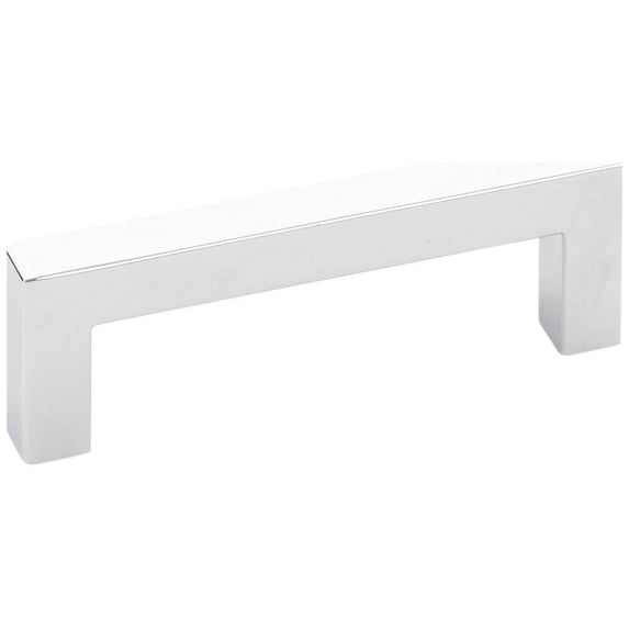 Emtek 86707US26 6 in. Warwick Center to Center Cabinet Pull, Bright Chrome