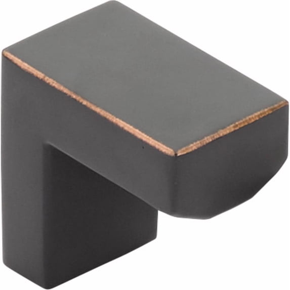 Emtek 86713US10B Keaton 1-1/2" Long Finger Cabinet Pull - Bronze