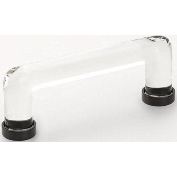 Emtek 86725US10B Modern Glass 4" Center To Center Handle Cabinet Pull - Bronze