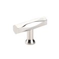 thumbnail image 1 of Emtek 86729US14 2 in. Tribeca Cabinet T-Knob, Polished Nickel, 1 of 3