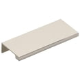 thumbnail image 1 of Emtek 87100US14 Modern Edge 3" Center To Center Finger Cabinet Pull From The Contemporary, 1 of 3