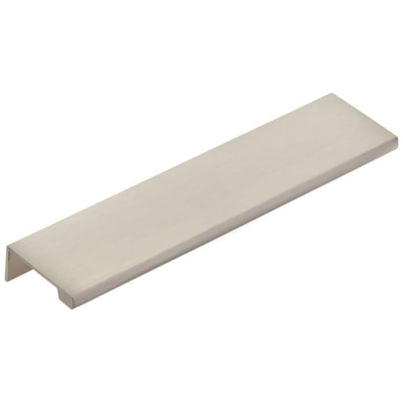Emtek 87120US15 Modern Edge 6" Center To Center Finger Cabinet Pull From The Contemporary