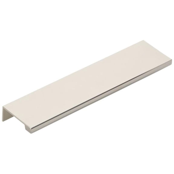 Emtek 87120US14 Modern Edge 6" Center To Center Finger Cabinet Pull From The Contemporary