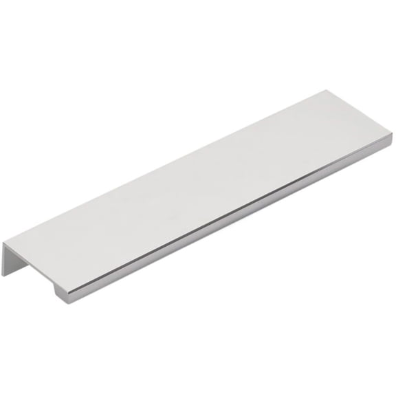 Emtek 87120US26 6 in. Center to Center Cabinet Edge Pull, Bright Chrome