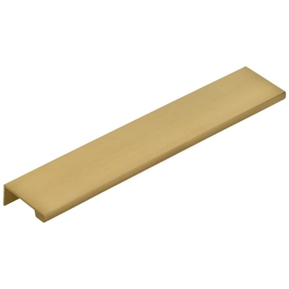 Emtek 87130US4 Modern Edge 8" Center To Center Finger Cabinet Pull From The Contemporary