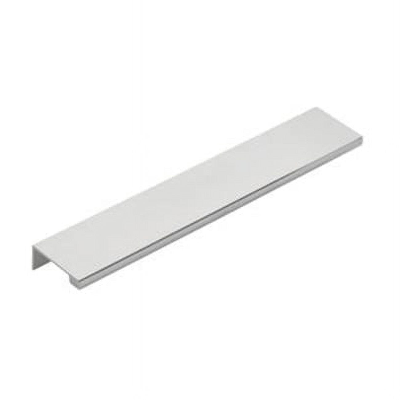 Emtek 87130US26 8 in. Center to Center Cabinet Edge Pull, Bright Chrome