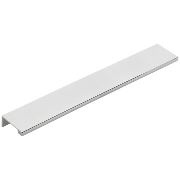 Emtek 87140US26 Modern Edge 10" Center To Center Finger Cabinet Pull From The Contemporary