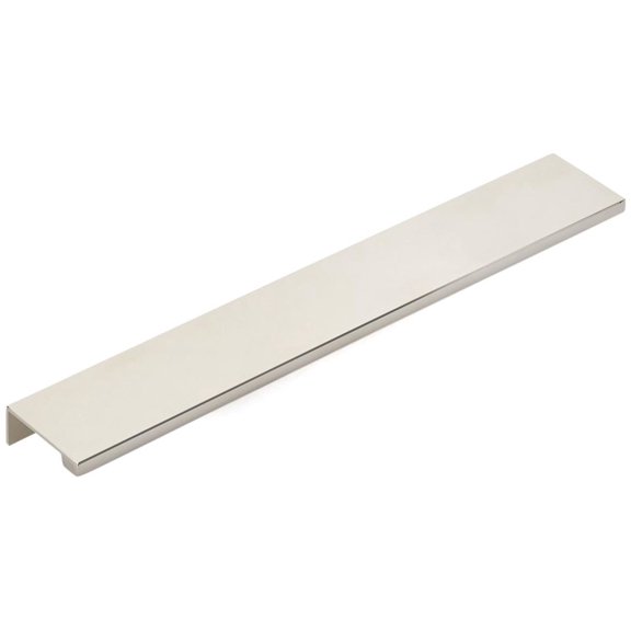 Emtek 87140US14 Modern Edge 10" Center To Center Finger Cabinet Pull From The Contemporary