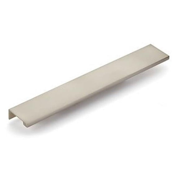 Emtek 87140US15 10 in. Center Cabinet Edge Pull, Satin Nickel