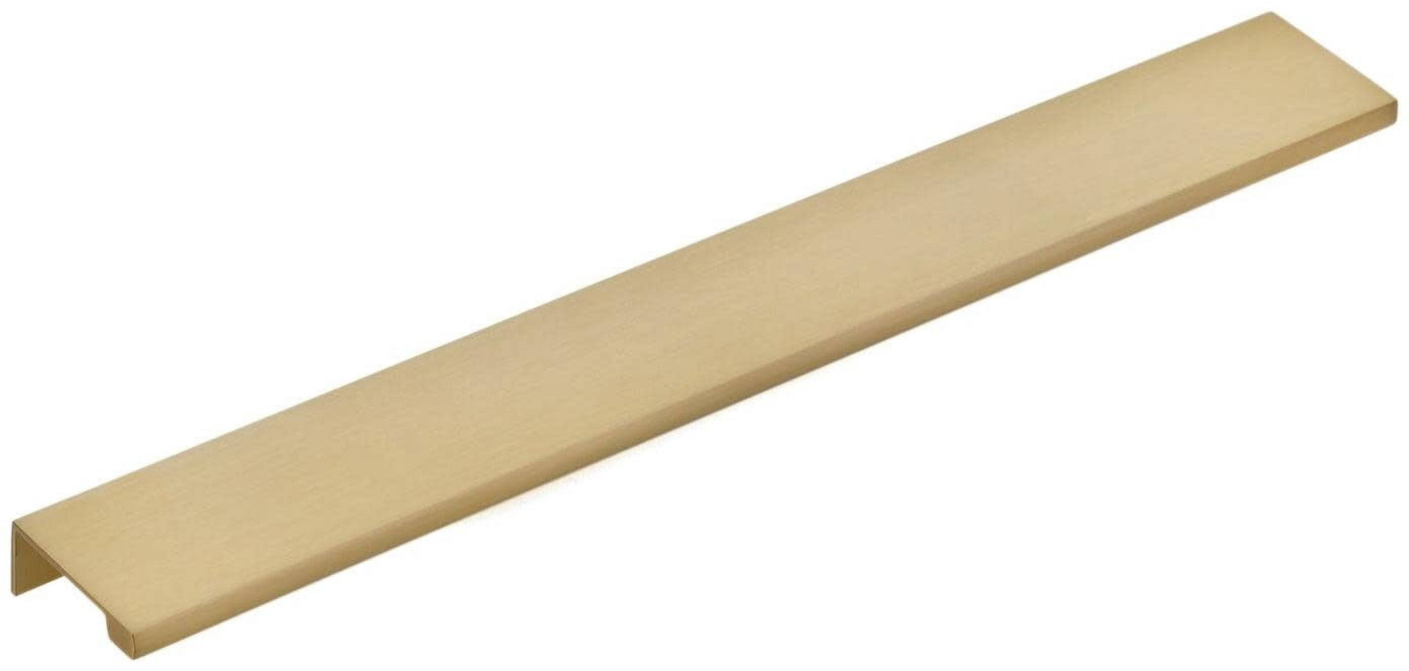 Emtek 87150US4 Modern Edge 12" Center To Center Finger Cabinet Pull From The Contemporary