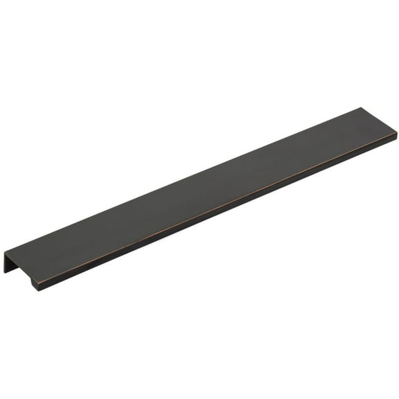 Emtek 87150US10B 12 in. Center To Center Cabinet Edge Pull, Oil Rubbed Bronze