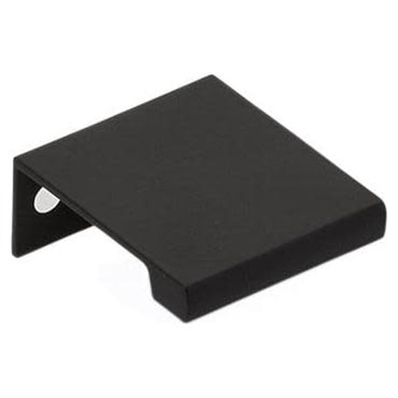 Emtek 87160 Modern Edge 1" Center To Center Finger Cabinet Pull From The Contemporary