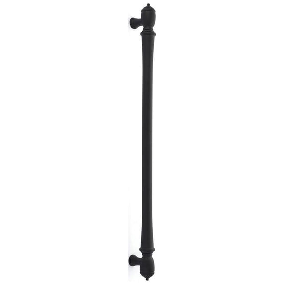Emtek CS86344US19 Spindle 18" Center To Center Bar Appliance Pull - Black