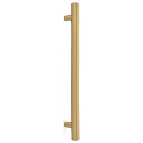 Emtek CS86351US4 Bar 12" Center To Center Bar Appliance Pull - Brass