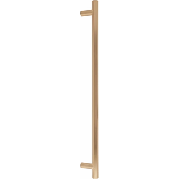 Emtek CS87004US4 Mod Hex 18" Center To Center Bar Appliance Pull - Brass