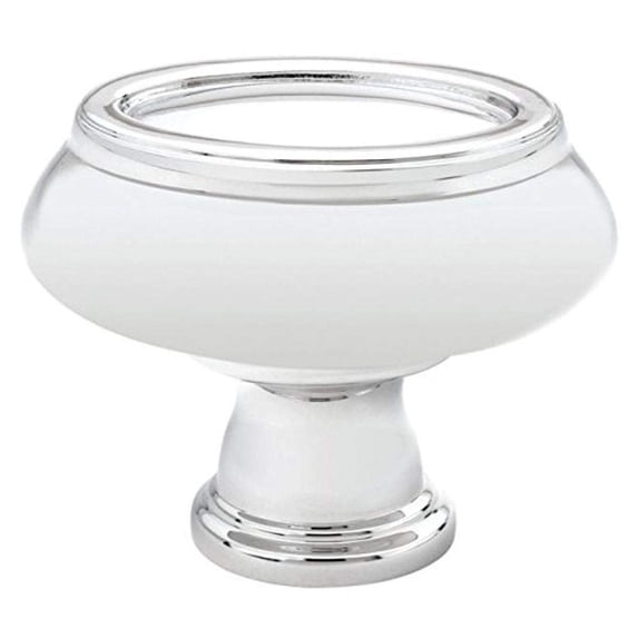 emtek geometric brass mushroom knob