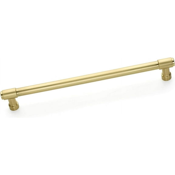 Emtek Jasper Pull, 12" Center-to-Center, Satin Brass