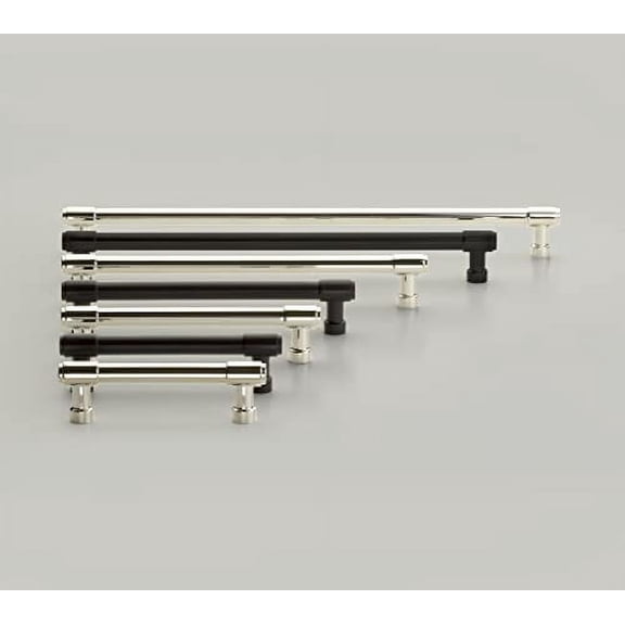 Emtek Jasper Pull Available in 7 Sizes in 6 Finishes - 86691US4 - (Center to Center 10", Satin Brass - US4)